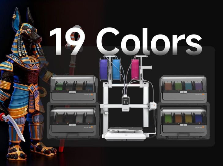 Anycubic apresenta Kobra X: inovação multicolorida e de alta