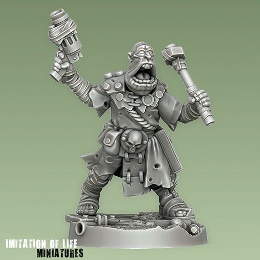 MINIATURES Modular Mutants kit - Multipart Post Apocalyptic Mutie horde
