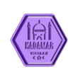 Ramadan 01-2pc_8cm.stl RAMADAN SET 2 (4 files) - Cookie Cutter - Fondant - Polymer Clay