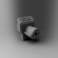 vz adapter.PNG Airsoft VZ61 Stock Adapter - buffer tube
