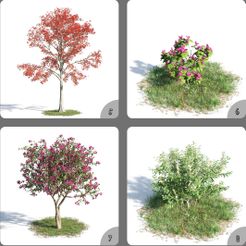 02.jpg Fichier 3D Modèle 3D de collection de plantes・Design pour imprimante 3D à télécharger