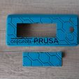 DSC05924.jpg Copertura LCD Prusa con motivo esagonale V1+V2