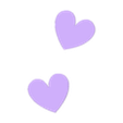 Gnome with heart - cap hearts (white).stl GNOME VALENTINE avec cœur - Crex