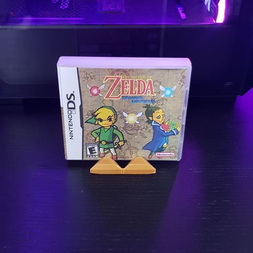 STL file stand ds game zelda triforce・Design to download and 3D print・Cults