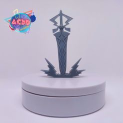 IMG_20220707_100429.jpg STL file Pikachu Sword・3D printer design to download