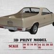 1.jpg 3D print model Chevy El Camino Fifth generation