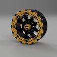 chevy-logo-bead-lock-ring.png 2.6" Wheel for JConcepts Fling King 2.6" Mega Truck Tires