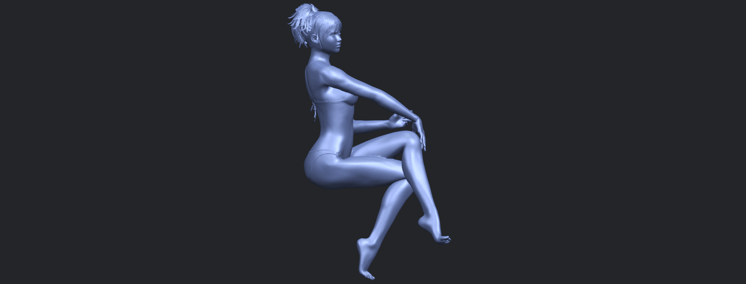 20_TDA0664_Naked_Girl_H02B02.png Download free file Naked Girl H02 • Model to 3D print, GeorgesNikkei
