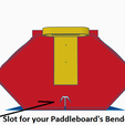 Paddleboard-bender-slot.png Mrdadzee's Socketable/Stackable 4x CANS COOLER (4 cans + 2 can holder)  100% stackable and mountable.