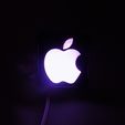 3_display_large.JPG Apple Logo LED Nightlight/Lamp