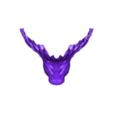 partial mask.stl fantasy wolf mask
