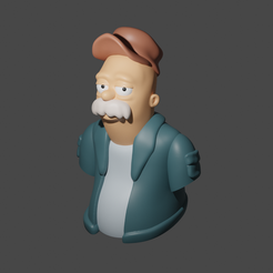 scruffy.png STL-Datei Scruffy, the Janitor kostenlos・3D-druckbares Modell zum herunterladen
