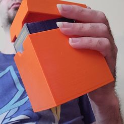 deck-box.jpg Free STL file MTG commander deck box・3D printable model to download
