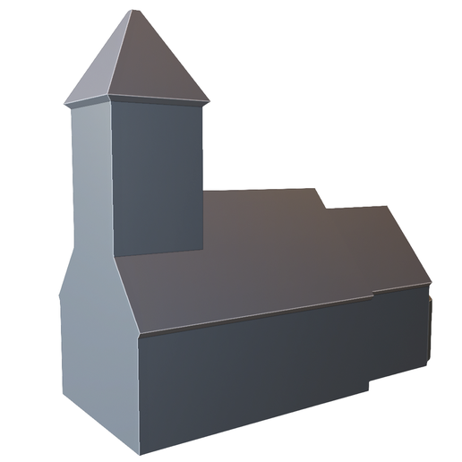 Small Chapel Style House Building