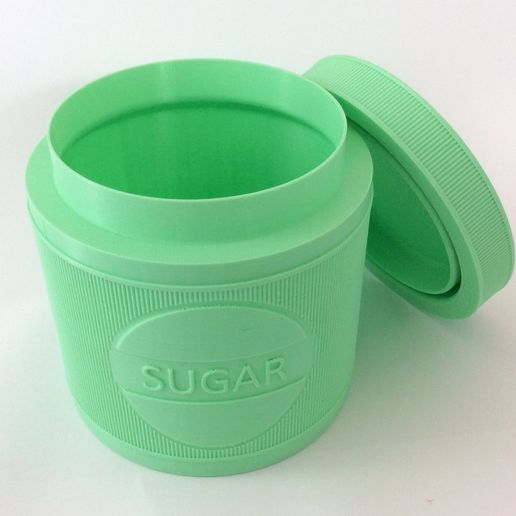 Sugar Jar - Sugar Pot - Sugar Can