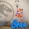 MR DNA Jurassic Park 3D Print.jpg Fichier STL M. ADN de Jurassic Park・Design imprimable en 3D à télécharger