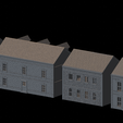 Houses-no-damage-2.png WWII Tabletop Terrain Set 28mm scale (3D Printable Files) - Based on real buildings from Carentan, France