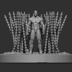 Free STL file The rock moai 🪨・Template to download and 3D print・Cults