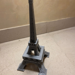 1.png Archivo STL Torre Eiffel・Plan para descargar y imprimir en 3D