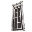 Wireframe-11.jpg Carved Door Classic 01102 White