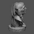 4.jpg Native American Warrior Bust