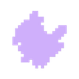0520 normal fullframe.stl Unfezant Line - Pokemon Silhouette Frame | Box sprite | STL