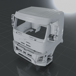 AAA.png Fichier STL FORD FM X EURO 6 TRUCK CABIN・Design imprimable en 3D à télécharger