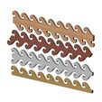 Frieze-wave-molding-03.jpg Wave greek key strips onlay cornices and friezes relief 3D print model