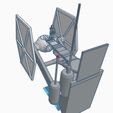 Tie-Hanging-Gantry-Wall-3.jpg Hasbro TVC Imperial Tie Fighter Gantry for hanging on the wall