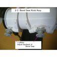 22-Bevel-Knob-Assy01.jpg Swivel Nozzle for Jet Engine, 3 Bearing Type, [Phase 2]