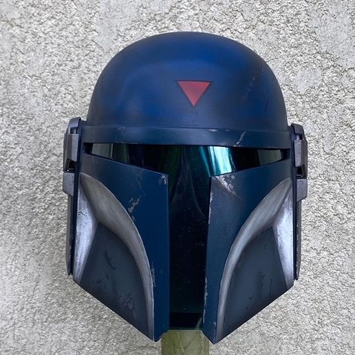 🪖 THE MANDALORIAN HELMET CUSTOM・ STL File for ・Cults