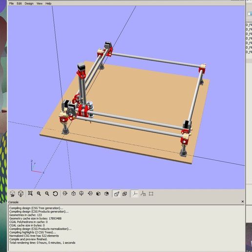 Download free SCAD file OpenSCAD Build of Allted's MPCNC IE V4 • 3D ...