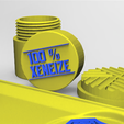 Render-2.png WEED TRAY AND ACCESSORIES - ARGENTINEAN SOCCER - BOCA JUNIORS