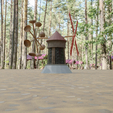 thumbnail6.png Miniature 3D Tower with Windmill and Waterwheel