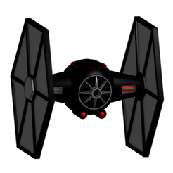 chasseur-tie-couleur-face.png star wars tie fighter