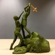 89ca59006f108205904eb0c12f051b04_display_large.JPG Z Nation - Addy vs Zombie Statue