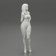 Girl-0020.jpg Pretty girl wearing a mini skirt bikini 3D Print Model