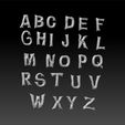 Baloon-Text.jpg Alphabet collection -KOMIKA AXIS -FONT NAME LED