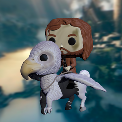 Sin-título-1.png OBJ file Funko Sirius and Buckbeak - Harry Potter・Template to download and 3D print, Axos3d