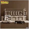 001.jpg BACK TO THE FUTURE INSPIRED- LOU'S CAFE 1/64 SCALE - HOT WHEELS COMPATIBLE