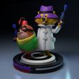 SS_MM_2.jpg 3D file Secret Squirrel and Morroco Mole -16cm・Template to download and 3D print