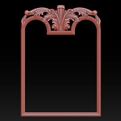 400X400.jpg Mirror classical carved frame