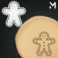 Gingerbreadman.png Cookie Cutters - Christmas