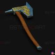 001f.jpg Dwarven Axe - The Witcher Weapon Cosplay