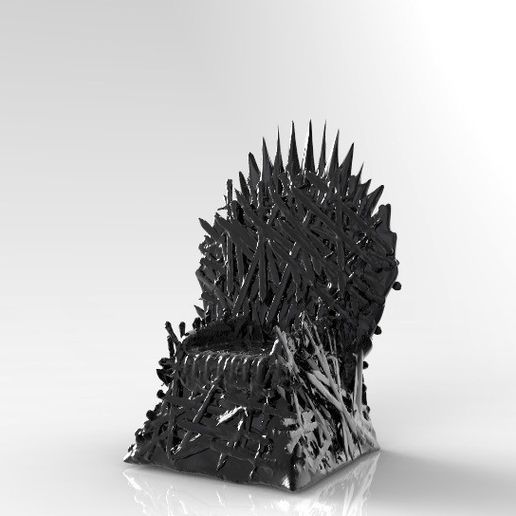 Bez_nazwy-7_display_large.jpg Download STL file Game of Thrones - Iron Throne • 3D print object, PrintedReality