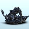 2.jpg Big monster with pointed carapace - Darkness Chaos Medieval Age of Sigmar Fantasy Warhammer