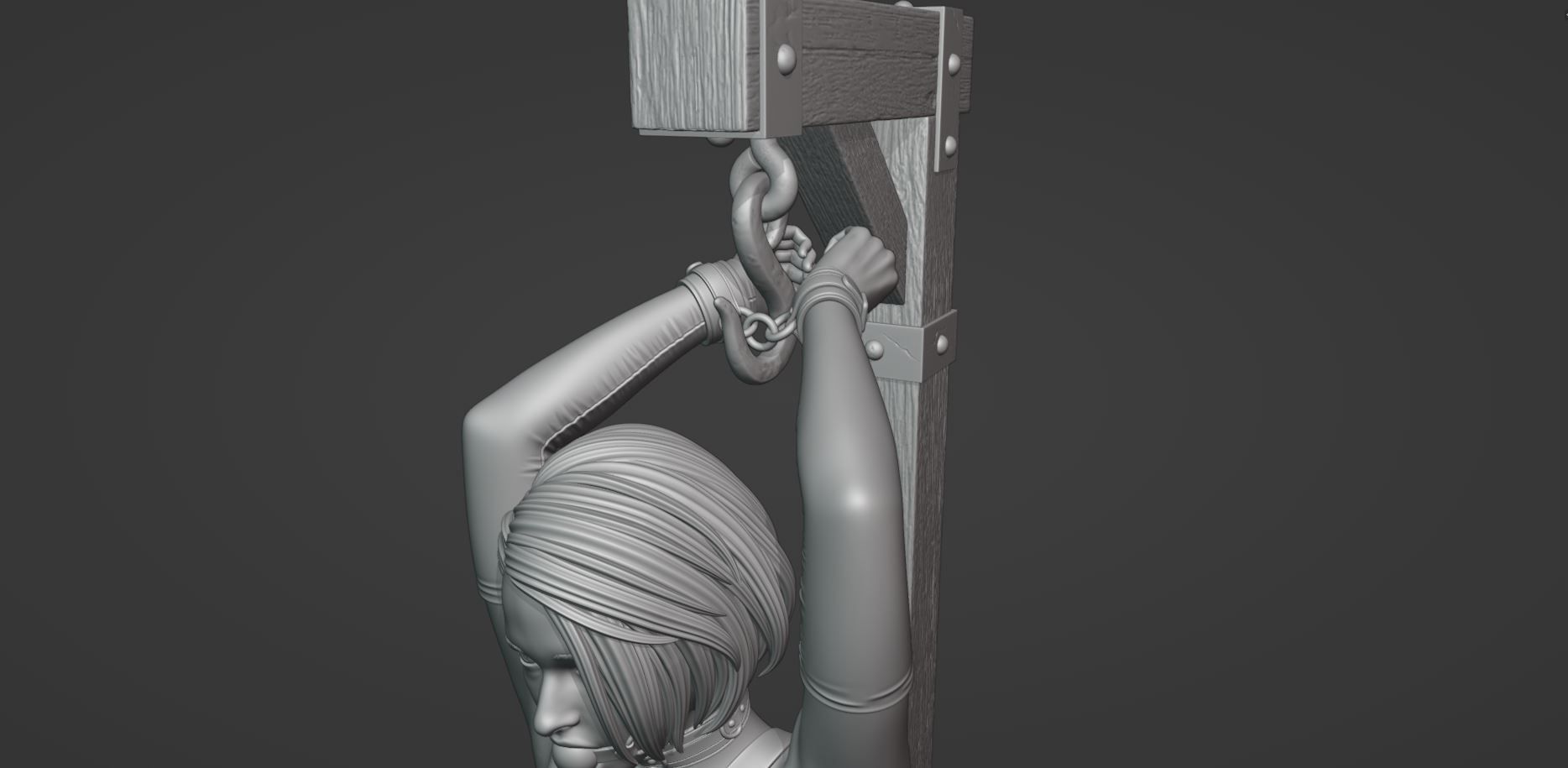 Снимок14.jpg Fichier 3D Residual Evil 3 Remake - Jill Valentine・Plan pour impression 3D à télécharger, Uroboros3D