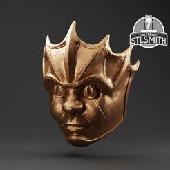 Devilfoil_Mask_Render_Bronze.jpg Devilfoil Mask Baldur's Gate Life Size Prop STL