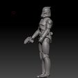 screenshot.412.jpg STAR WARS .STL The Clone Wars OBJ. Clone Trooper phase 1 and 2 3d KENNER STYLE ACTION FIGURE.