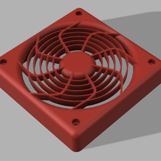 Screen Shot 2020-02-25 at 1.21.47 PM.png Download STL file Classic Styled 92 x 14mm Fan Cover • Design to 3D print, sudoreboot
